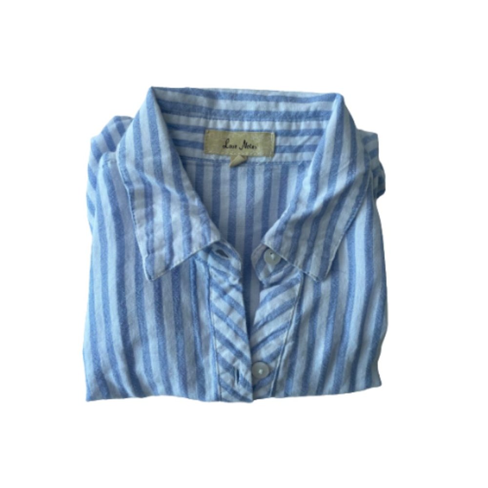 NWT Love Notes Collared Polo Top Blouse